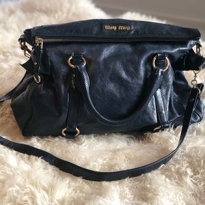 Miu Miu navy purse